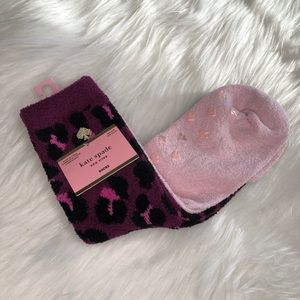 Kate Spade Fuzzy Cozy Socks